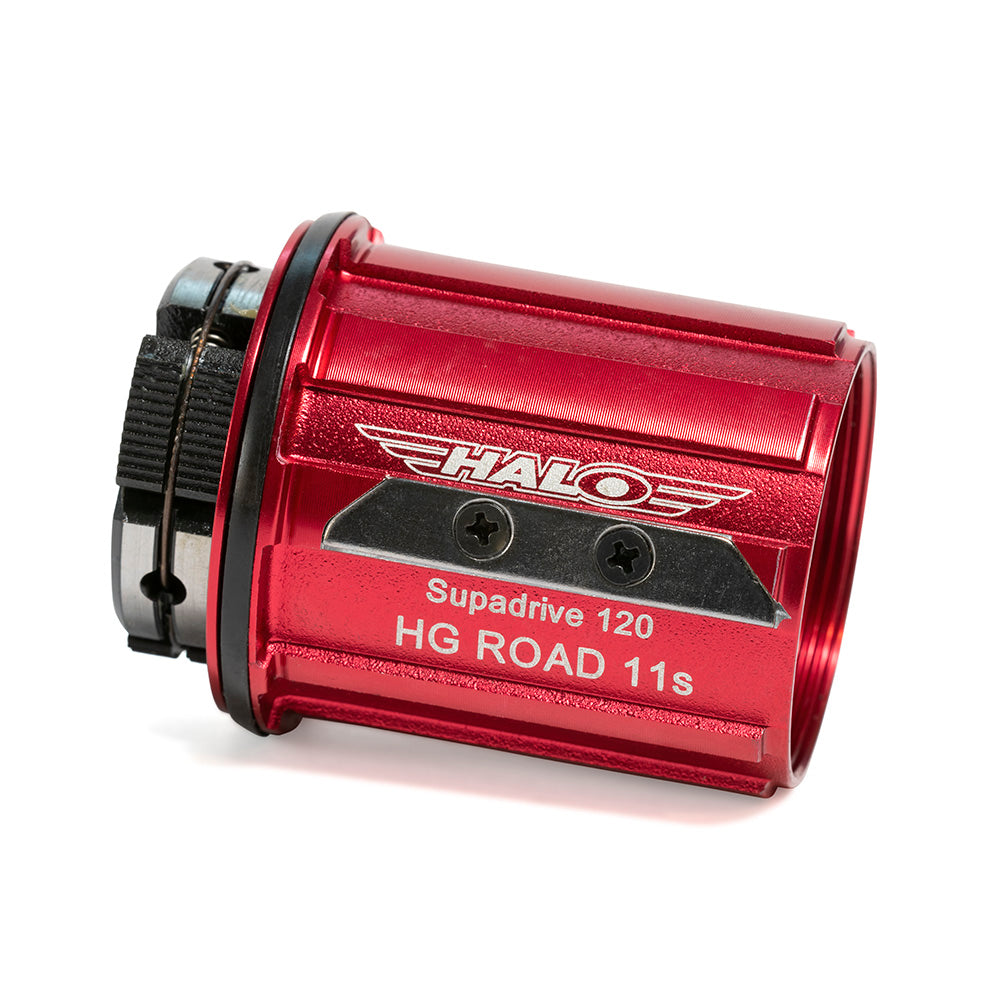 Halo Supadrive Freehubs for GXC, MTC, RD2 and RS2  Red Shimano HG