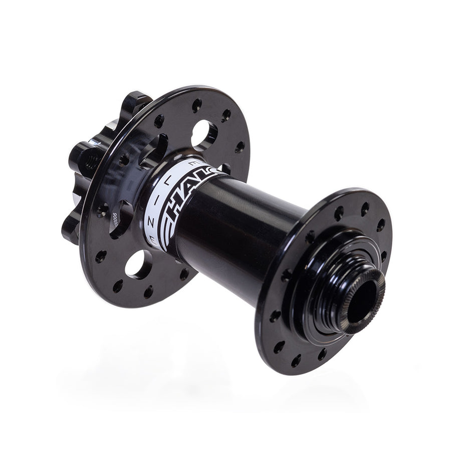 Halo WL Front Disc Hub Black 24H