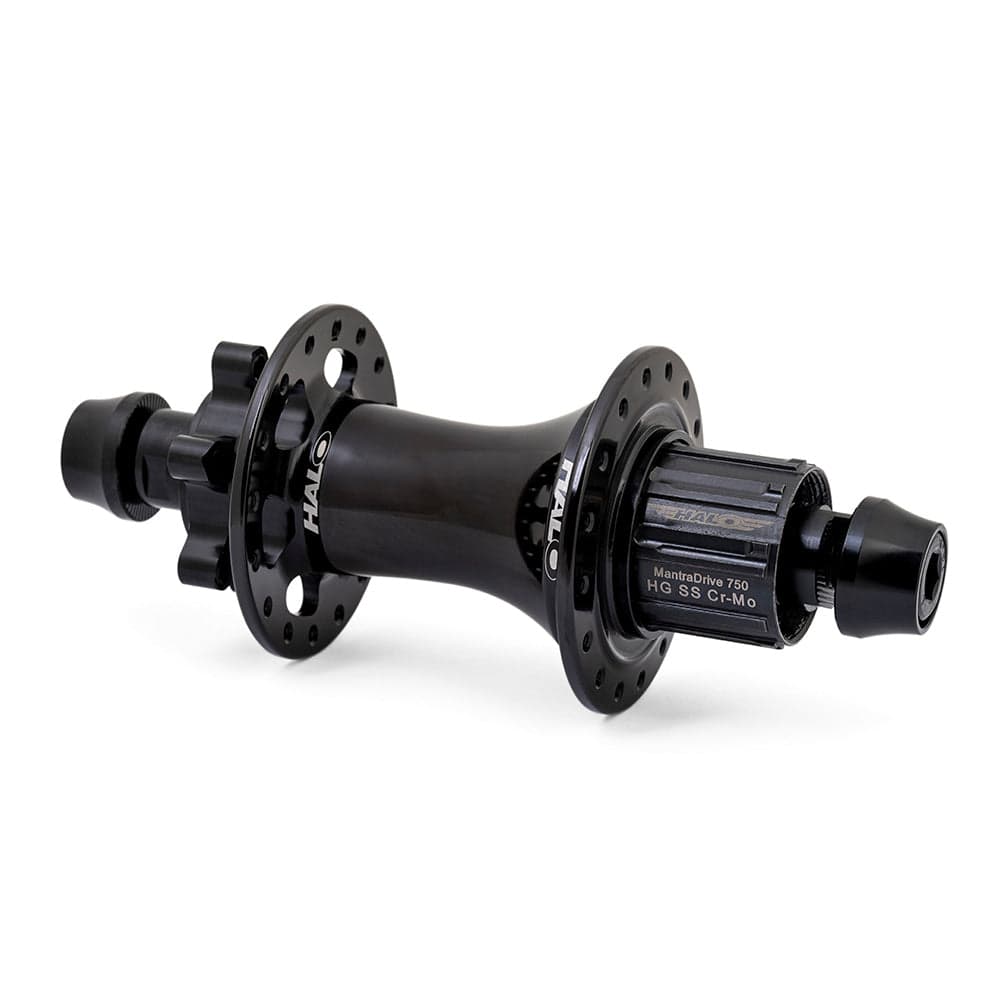 Halo MT Mantradrive 750 SS Rear Hub Black Black 32H