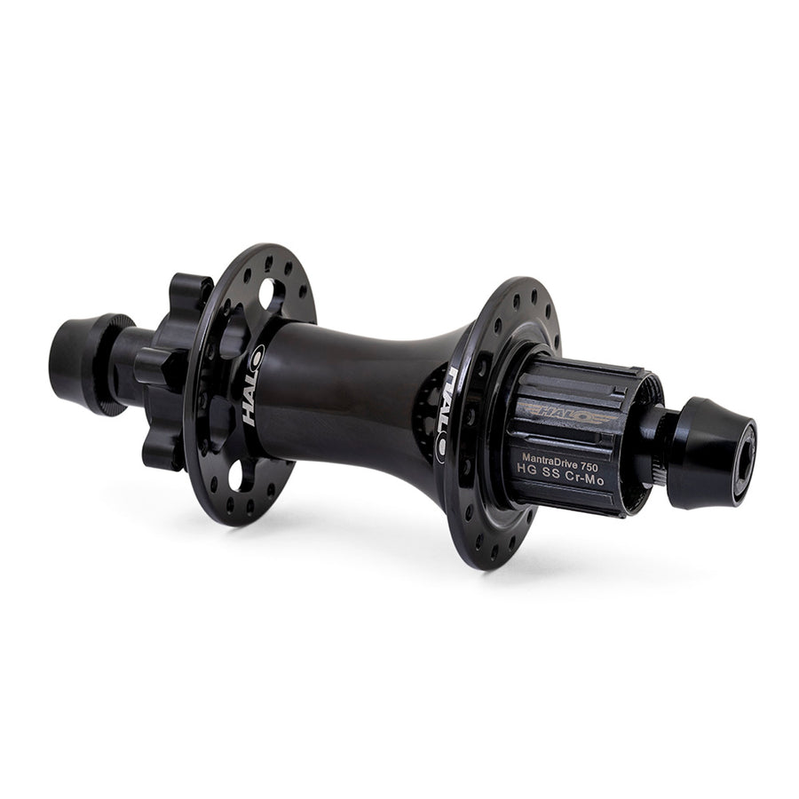 Halo MT Mantradrive 750 SS Rear Hub Black Black 32H