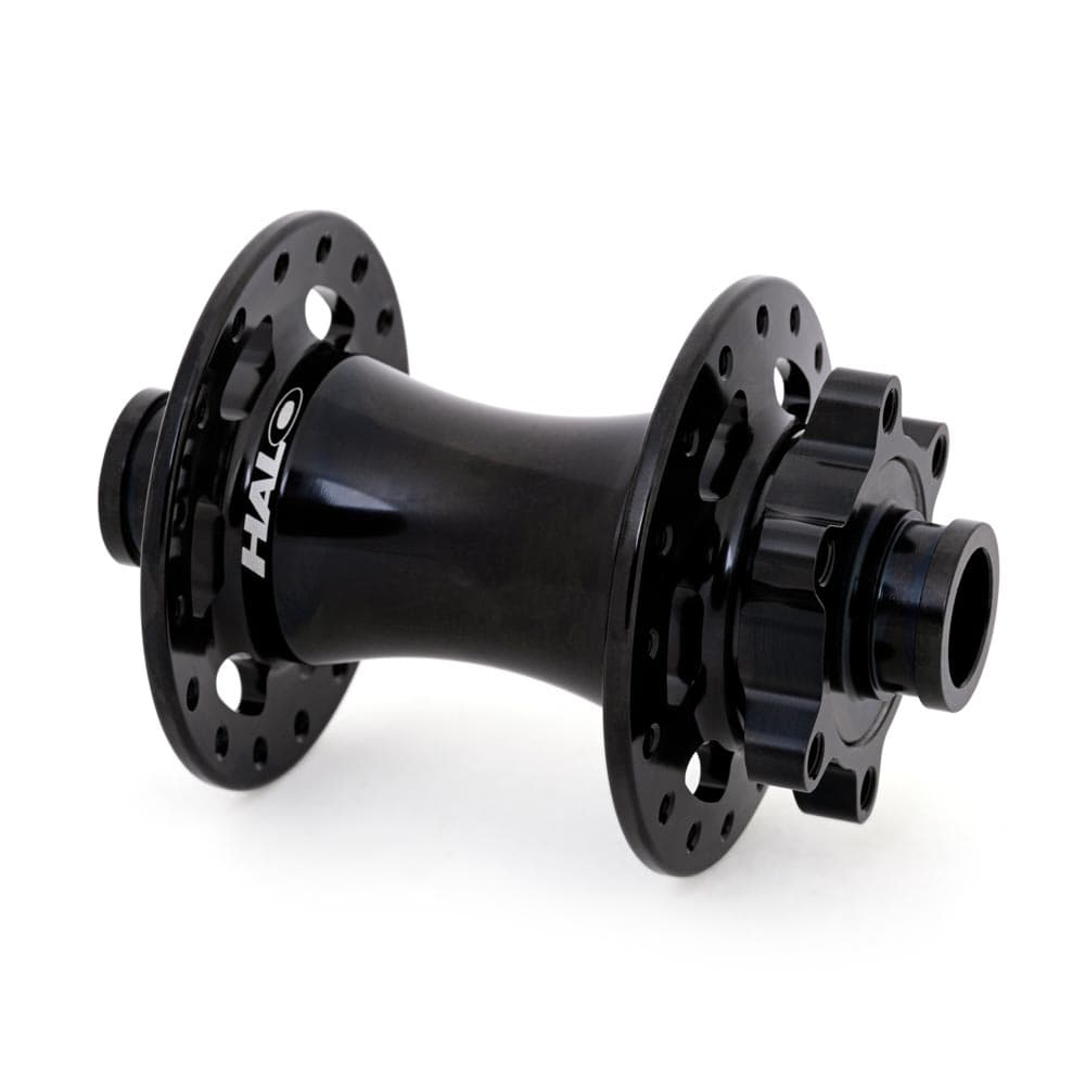 Halo MT Front Hub - Black Black 32H