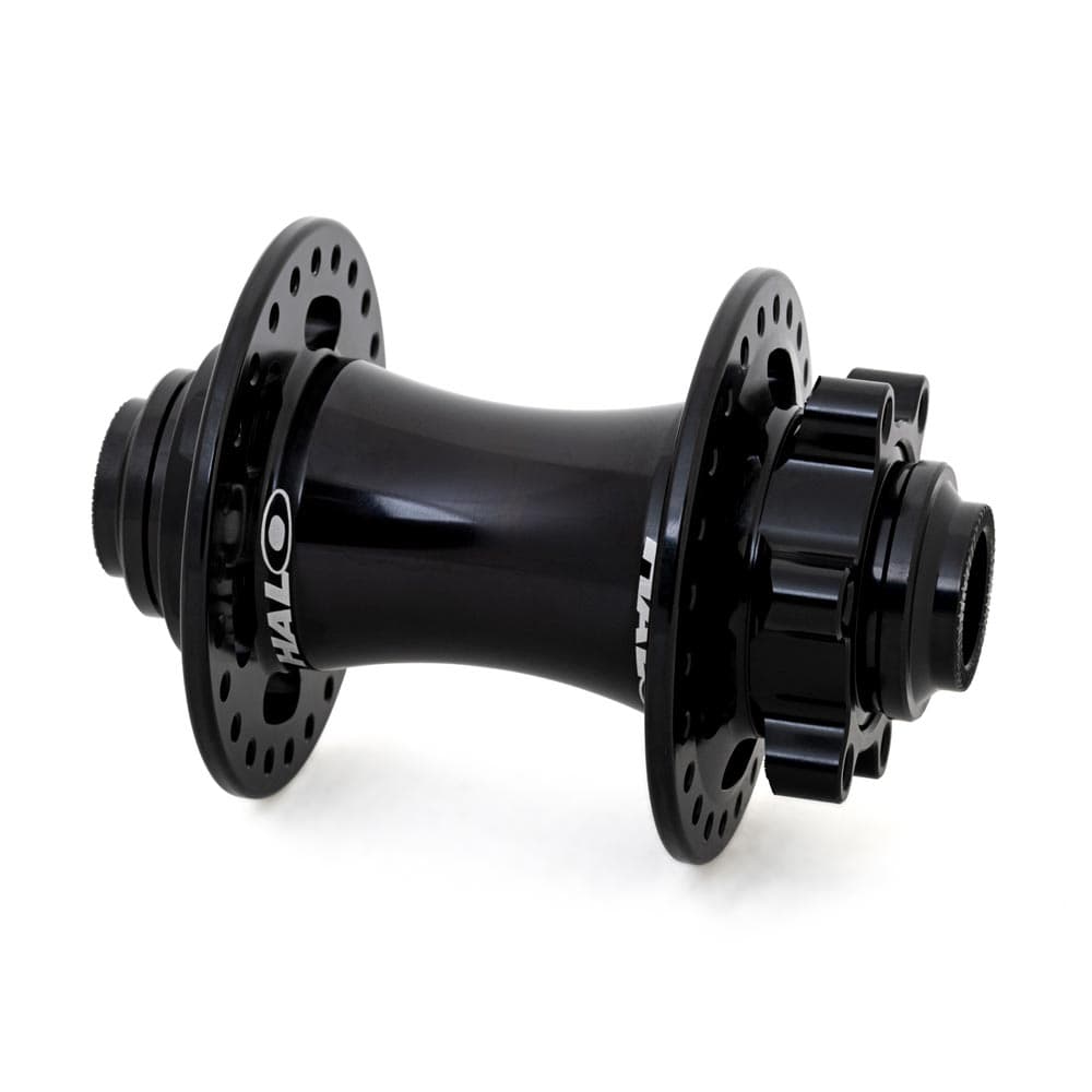 Halo MT Front Hub - Black Black 48H