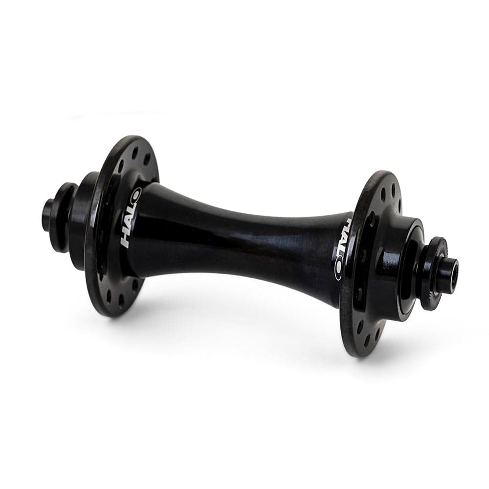 Halo RS2 Front Hub - Black Black 24H