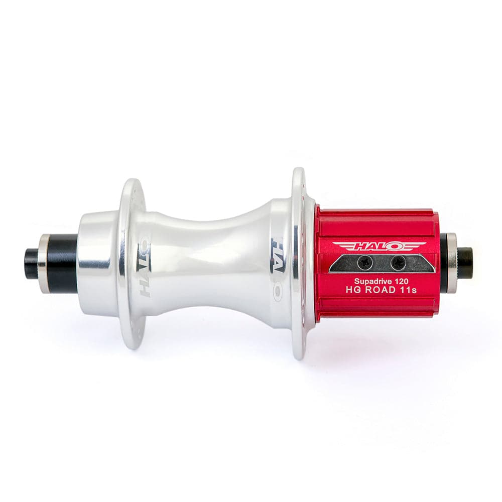 Halo RS2 Supadrive Hub - Silver Silver 16/8E