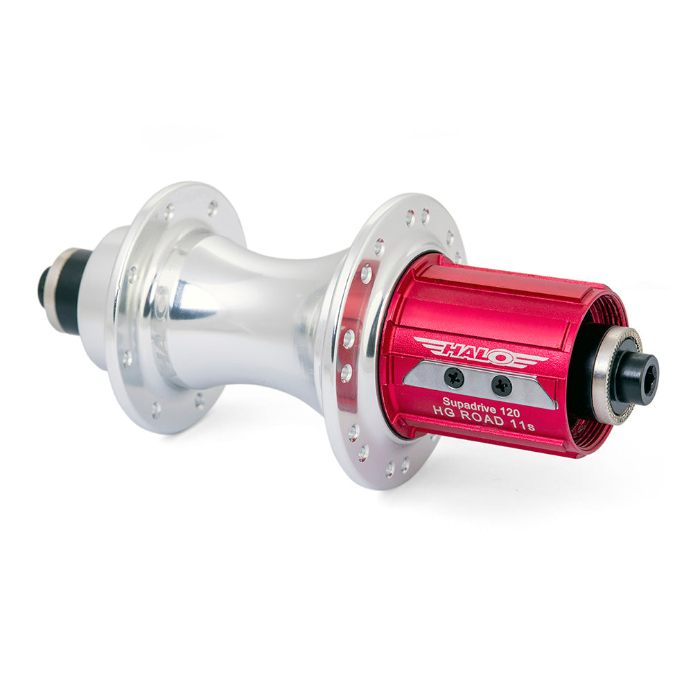 Halo RS2 Supadrive Hub - Silver Silver 16/8E
