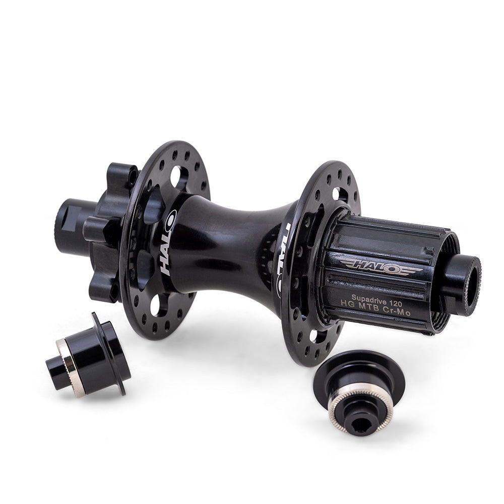 Halo MT Supadrive Hub - Black Black 36H