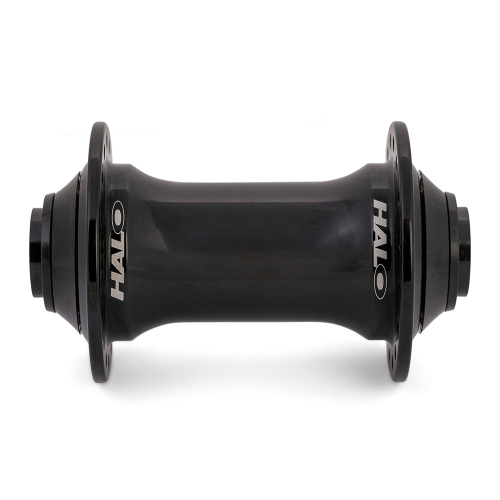 Halo DJ Wideboy Front Hub - Black Black 32H