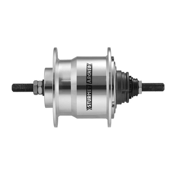 Sturmey Archer RX-RF4 4sp Rotary Gear Hub 36H Silver