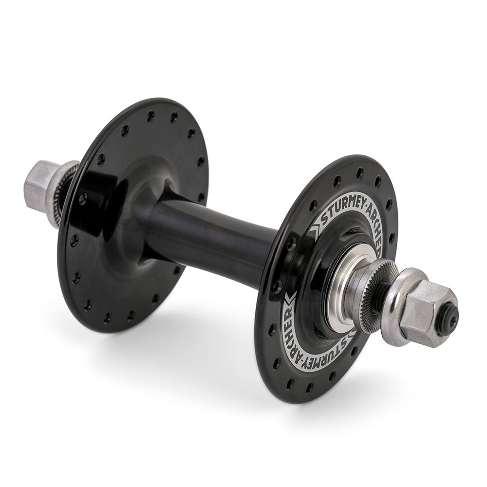 Sturmey Archer HBT Track Front Hubs Black 32H