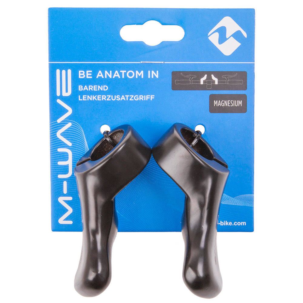 M-Wave Be Anatom In - Bar End Black 22.2mm