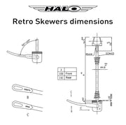 Halo Retro Skewers Chrome