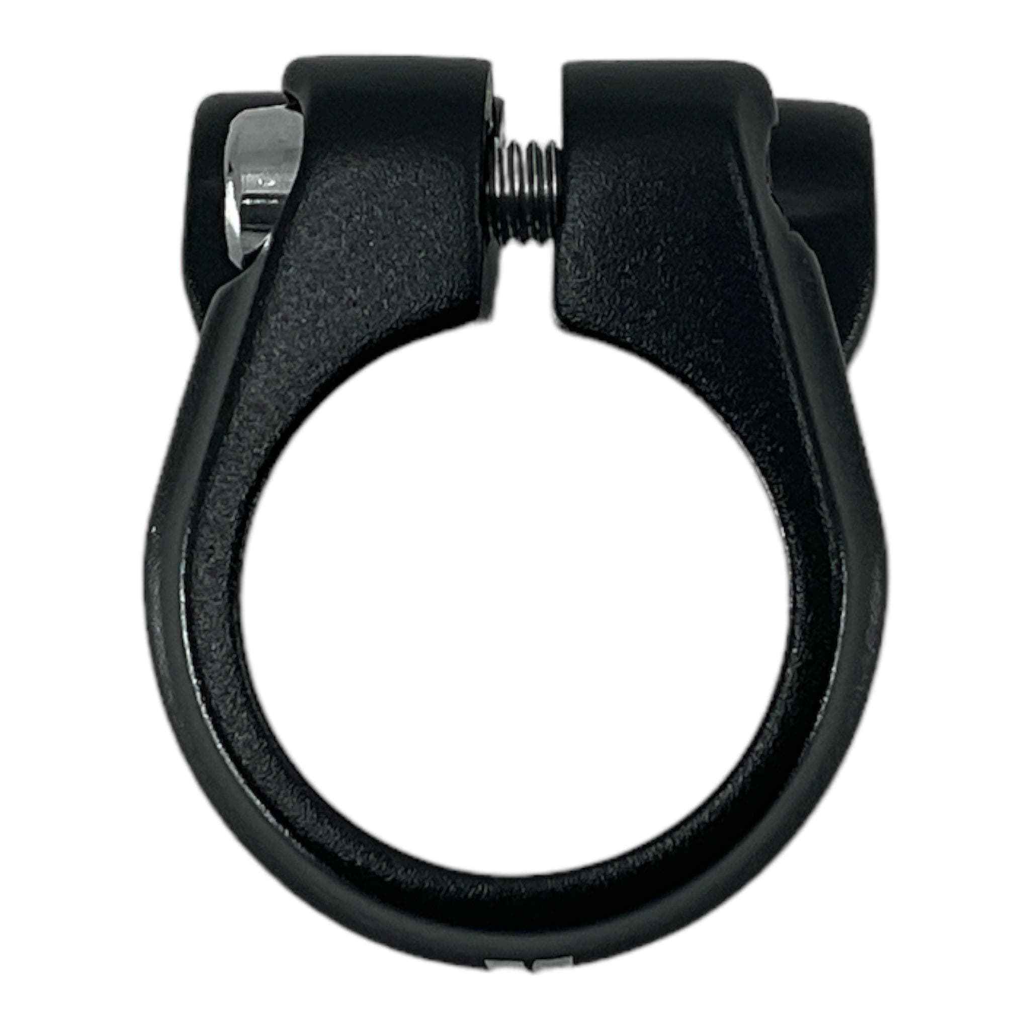 Seat clamp with rack mount 29.8mm black