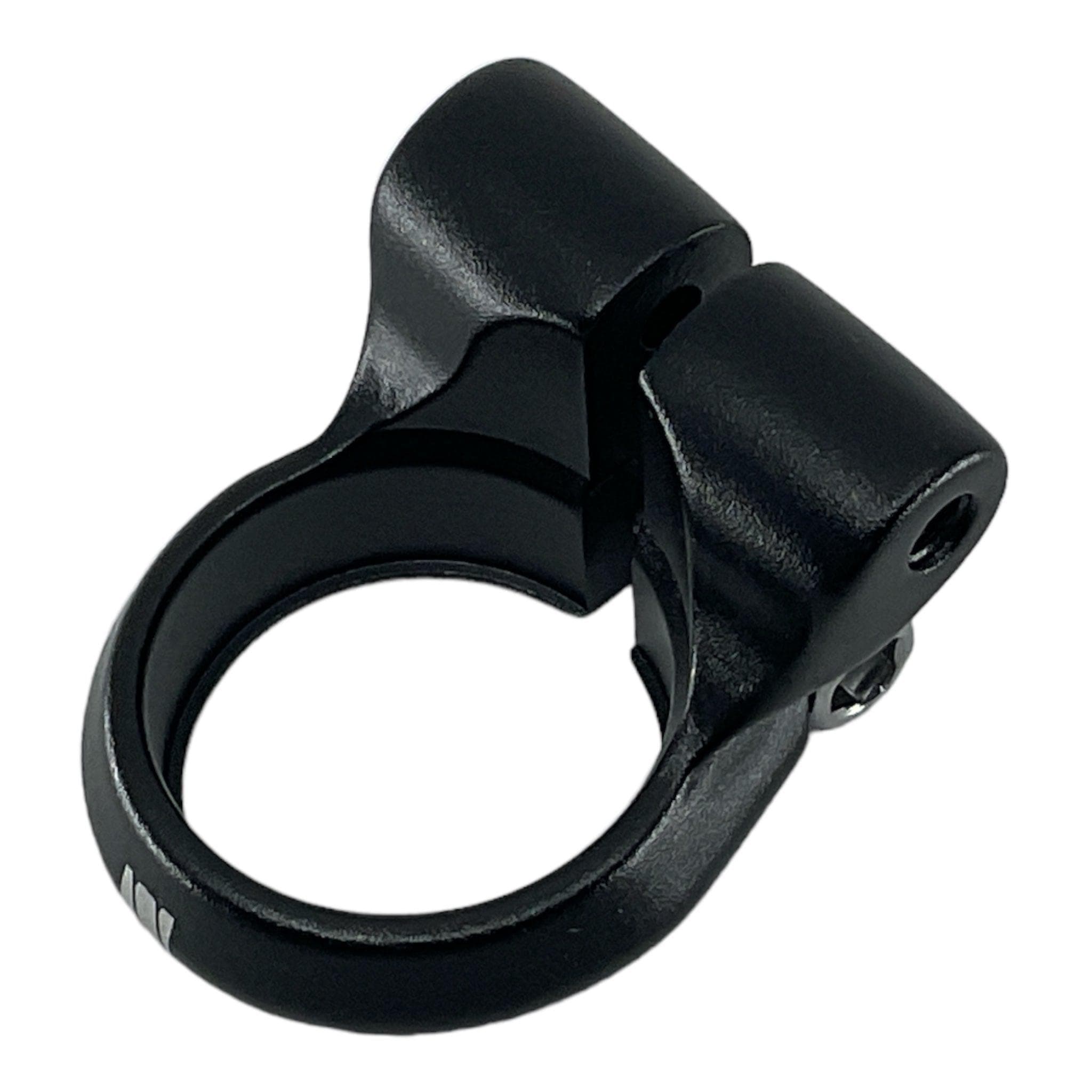 Seat clamp with rack mount 29.8mm black