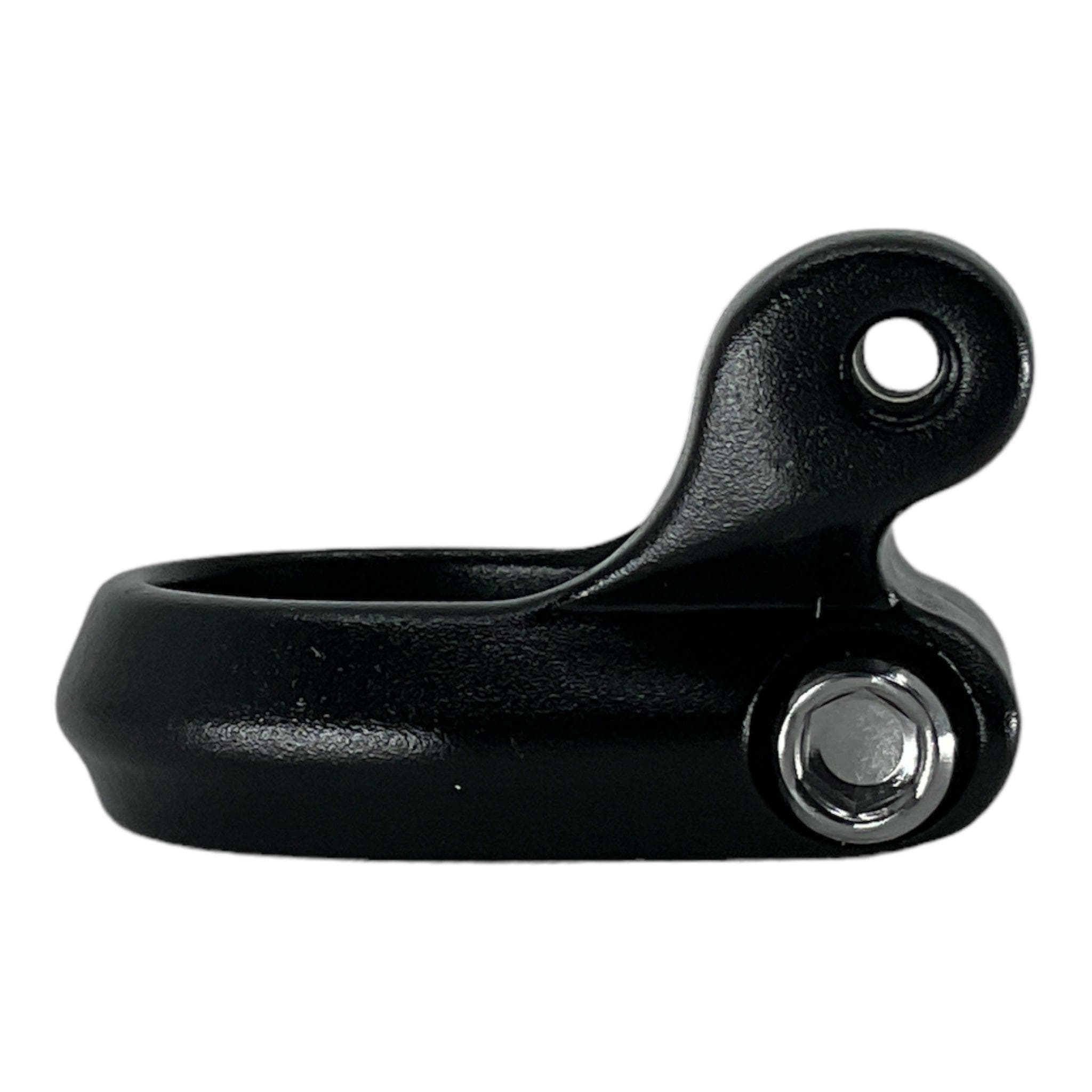 Seat clamp with rack mount 29.8mm black
