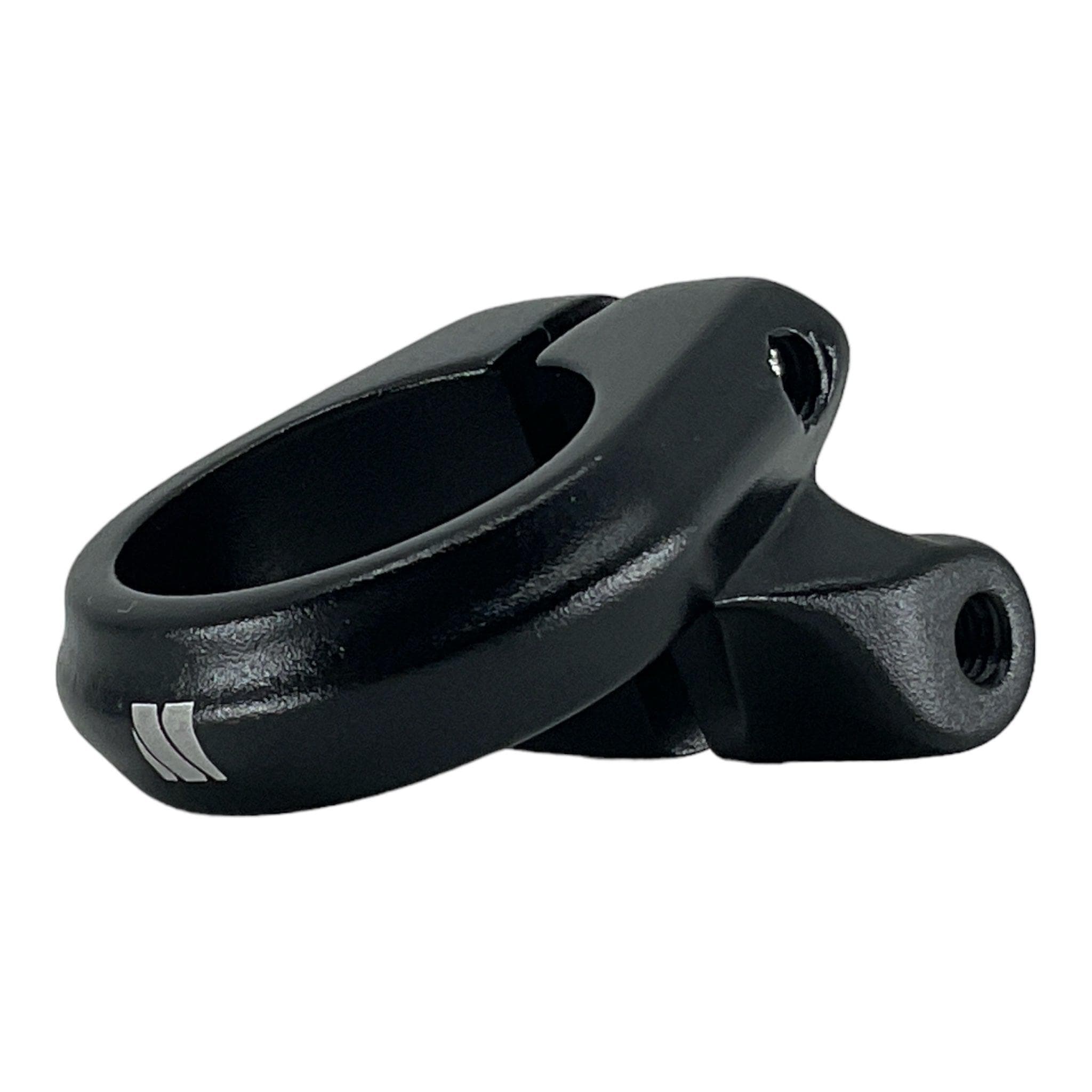 Seat clamp with rack mount 29.8mm black