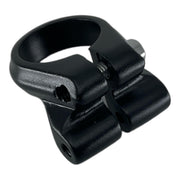 Seat clamp with rack mount 29.8mm black