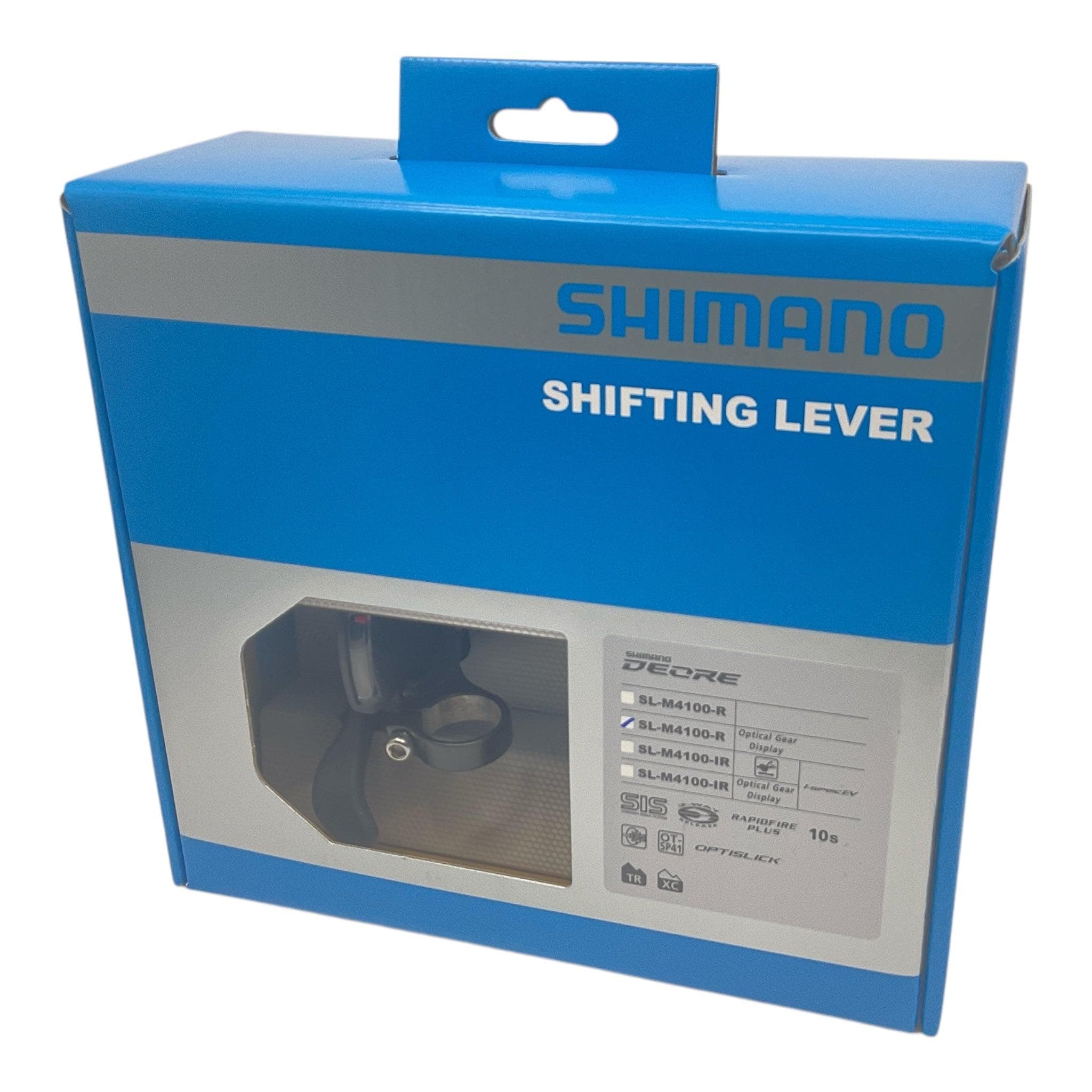 Shimano Deore SL-M4100 Deore shift lever; 10-speed; with display; band on; right hand