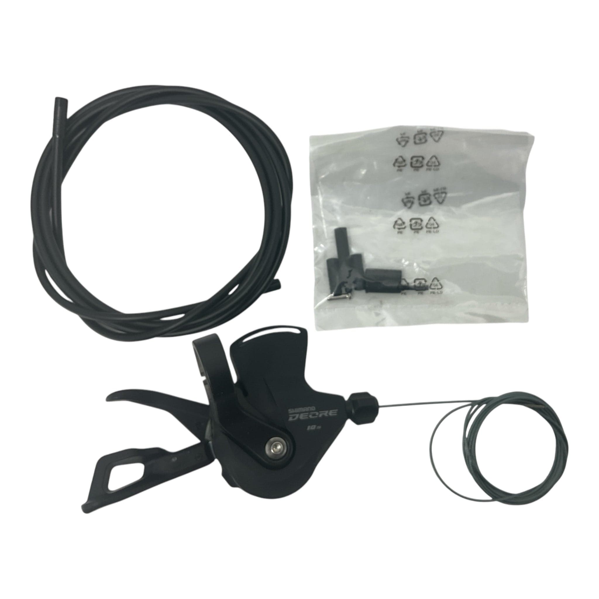 Shimano Deore SL-M4100 shift lever, 10-speed, band on, right hand