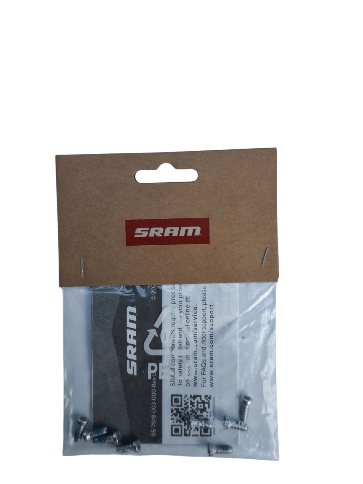 Sram Spare - Crank Mounting Bolt Kit - Removable Spider / Chainring Direct Mount - Torx T20 Qty 8: