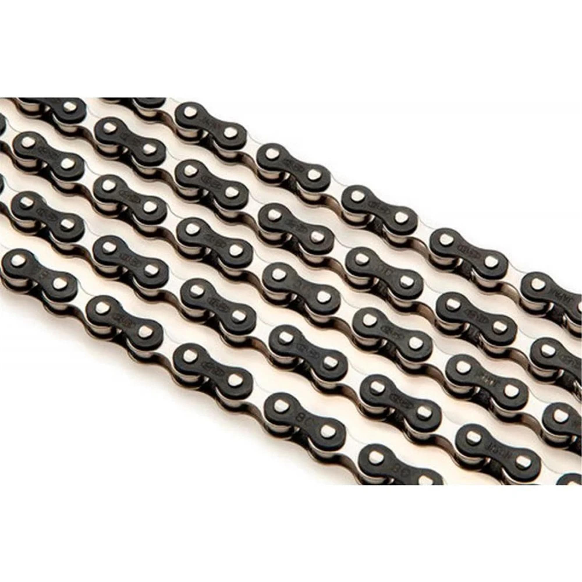 Izumi-Kai Super Toughness 1/2" X 3/32" NJS Approved Track Chain: BLACK 1/2" X 3/32"