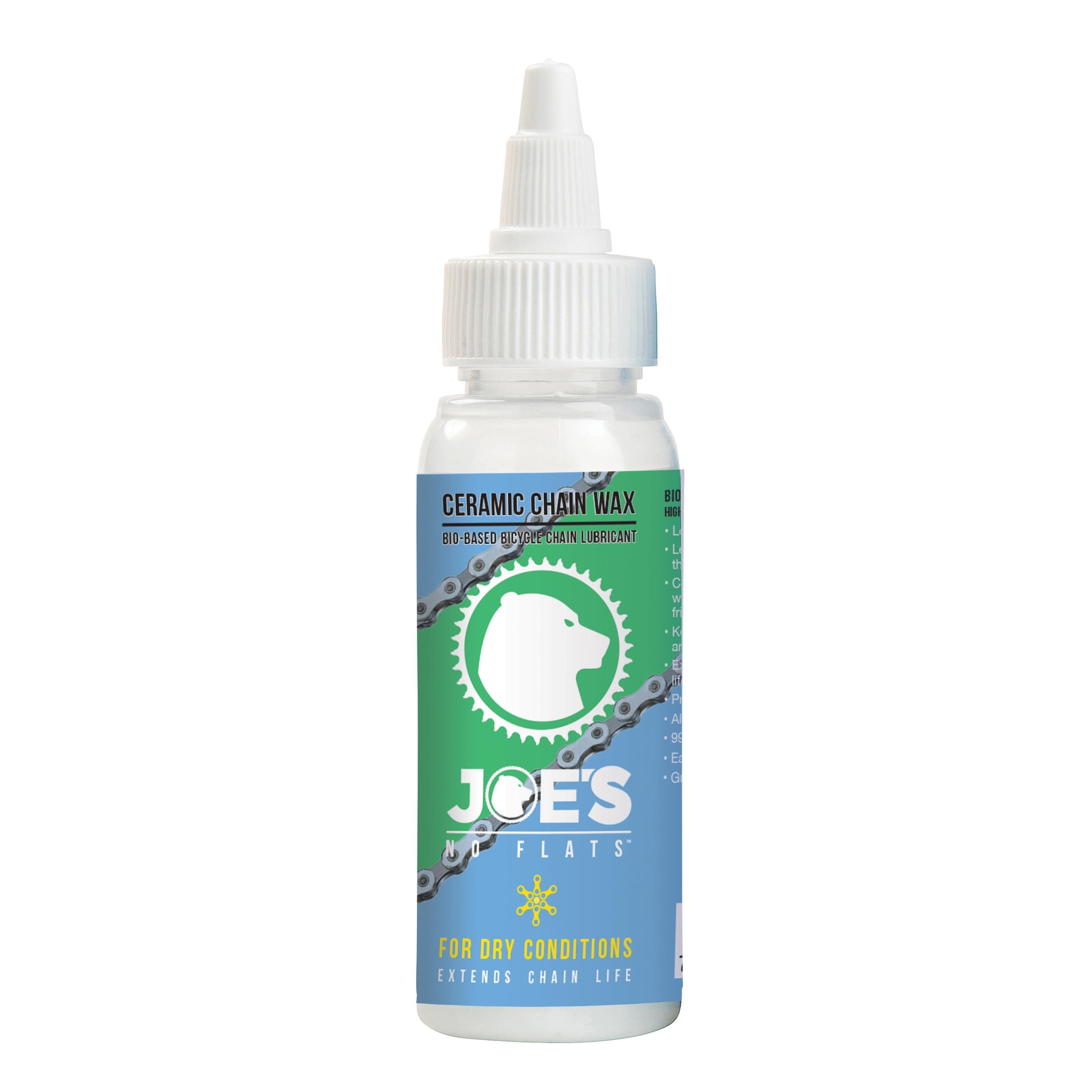 Joe's No Flats Ceramic Chain Wax Dry Condition (Drop) 60ml Bottle:  60ML