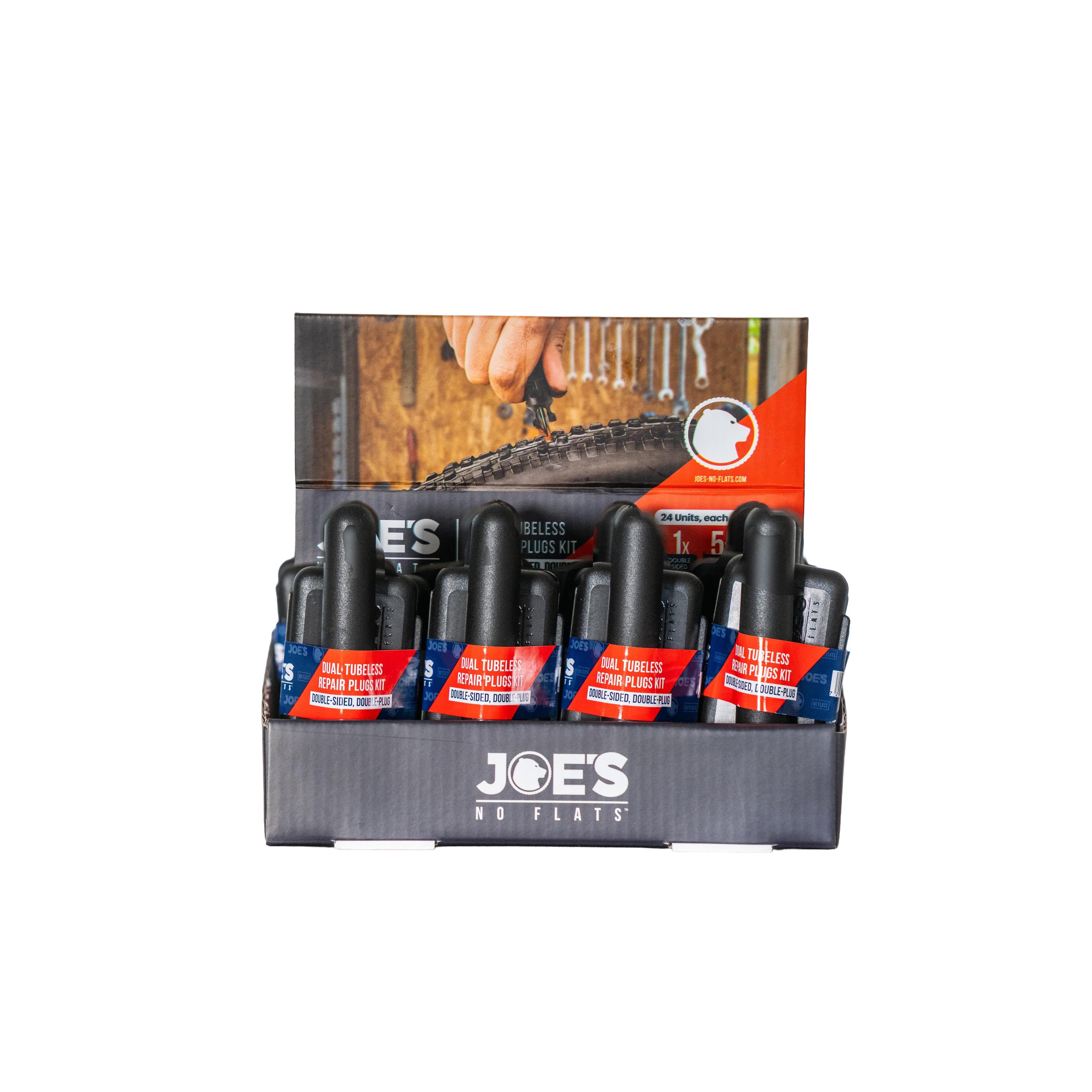 Joe's No Flats Dual Tubeless Repair Plug Kit: