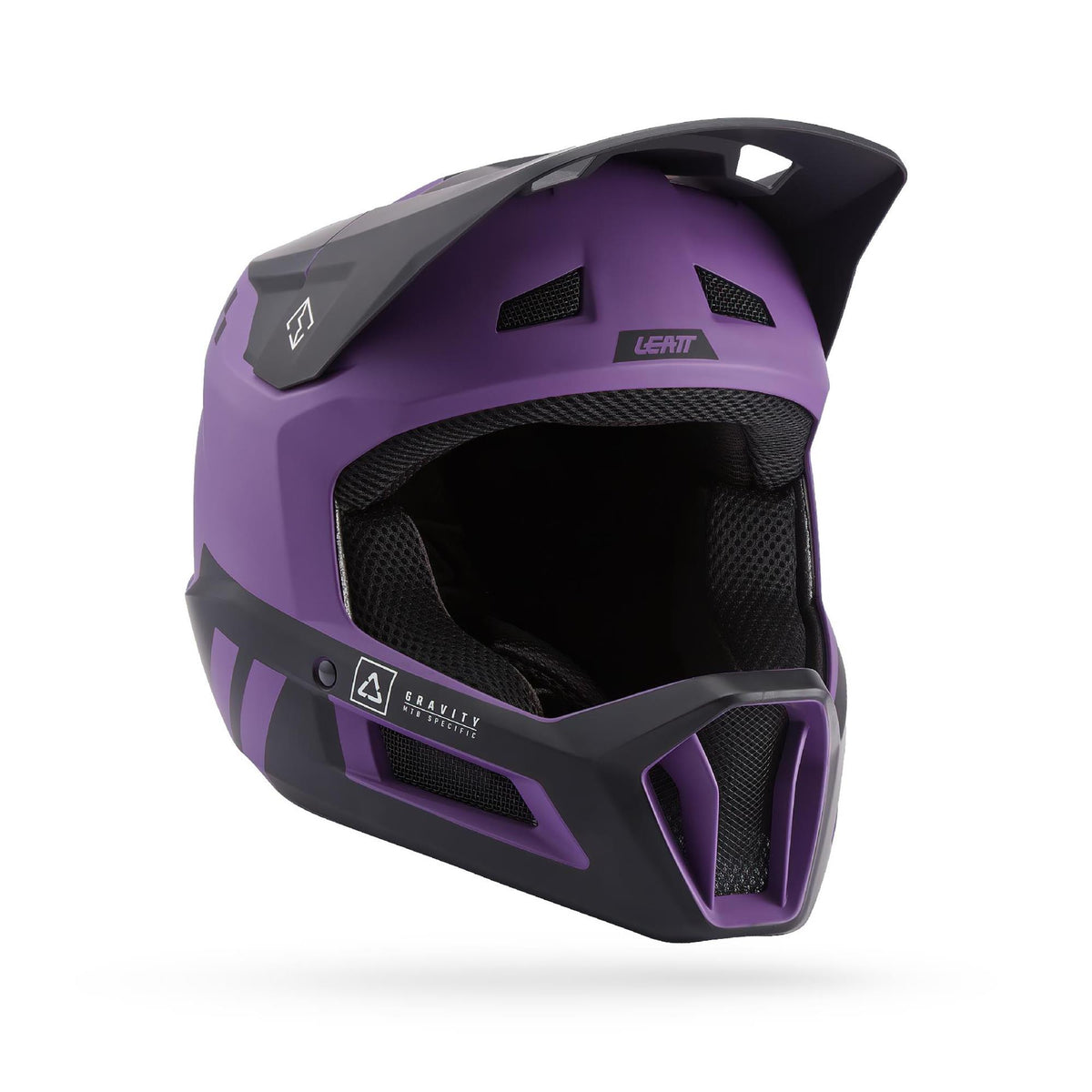 Leatt 2.0 MTB Gravity Helmet: PURPLE L 59-60CM