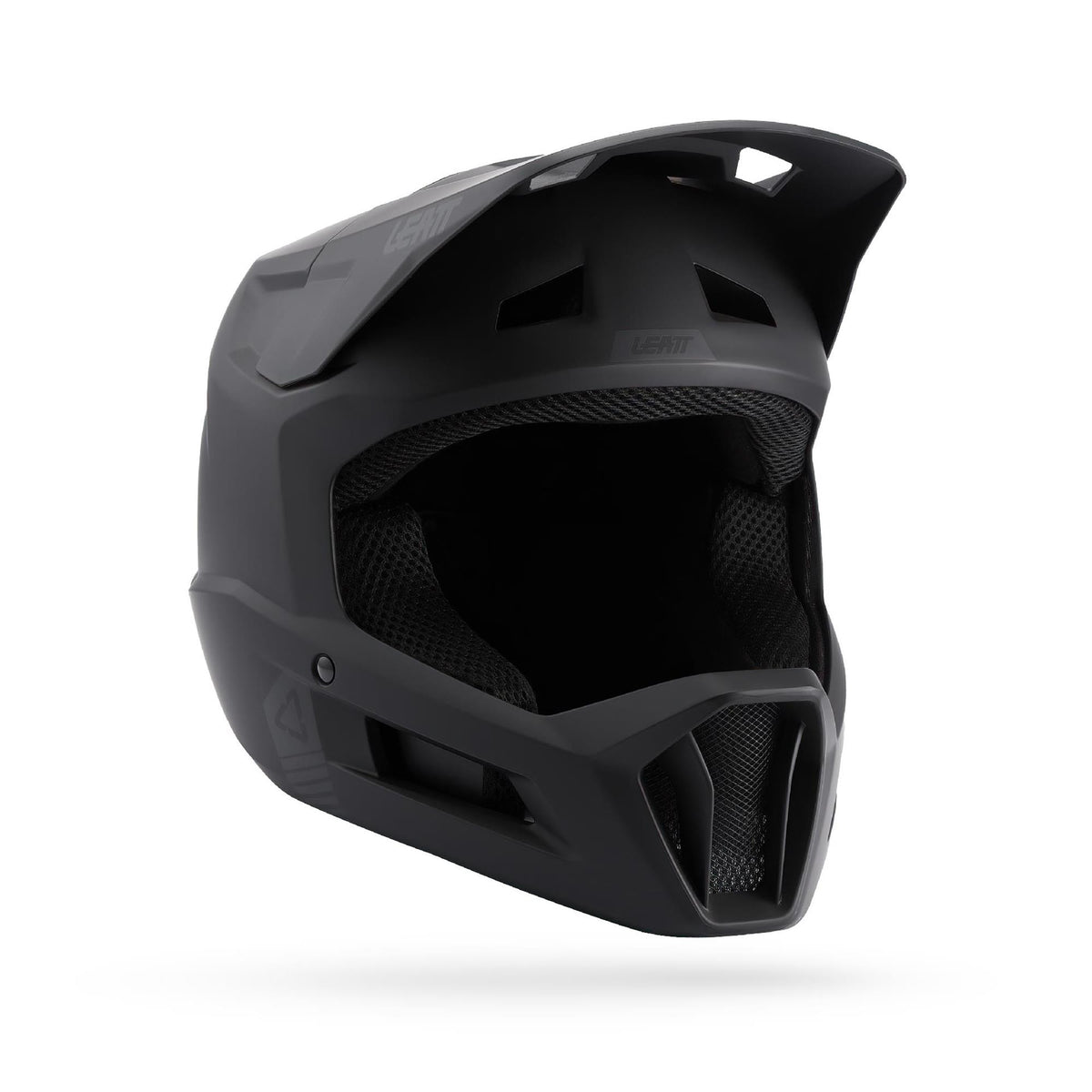 Leatt 1.0 MTB Gravity Helmet: MATTE BLACK L 59-60CM