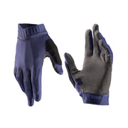 Leatt 1.0 GripR Women's MTB Gloves 2026: COSMIC BLUE XS