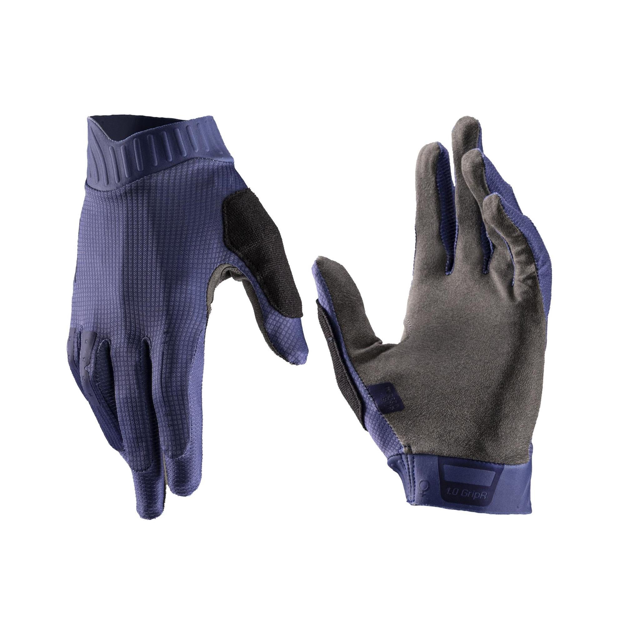 Leatt 1.0 GripR Women's MTB Gloves 2026: COSMIC BLUE XS