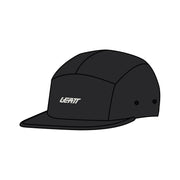 Leatt 5-Panel Cap  2026: BLACK S-XL