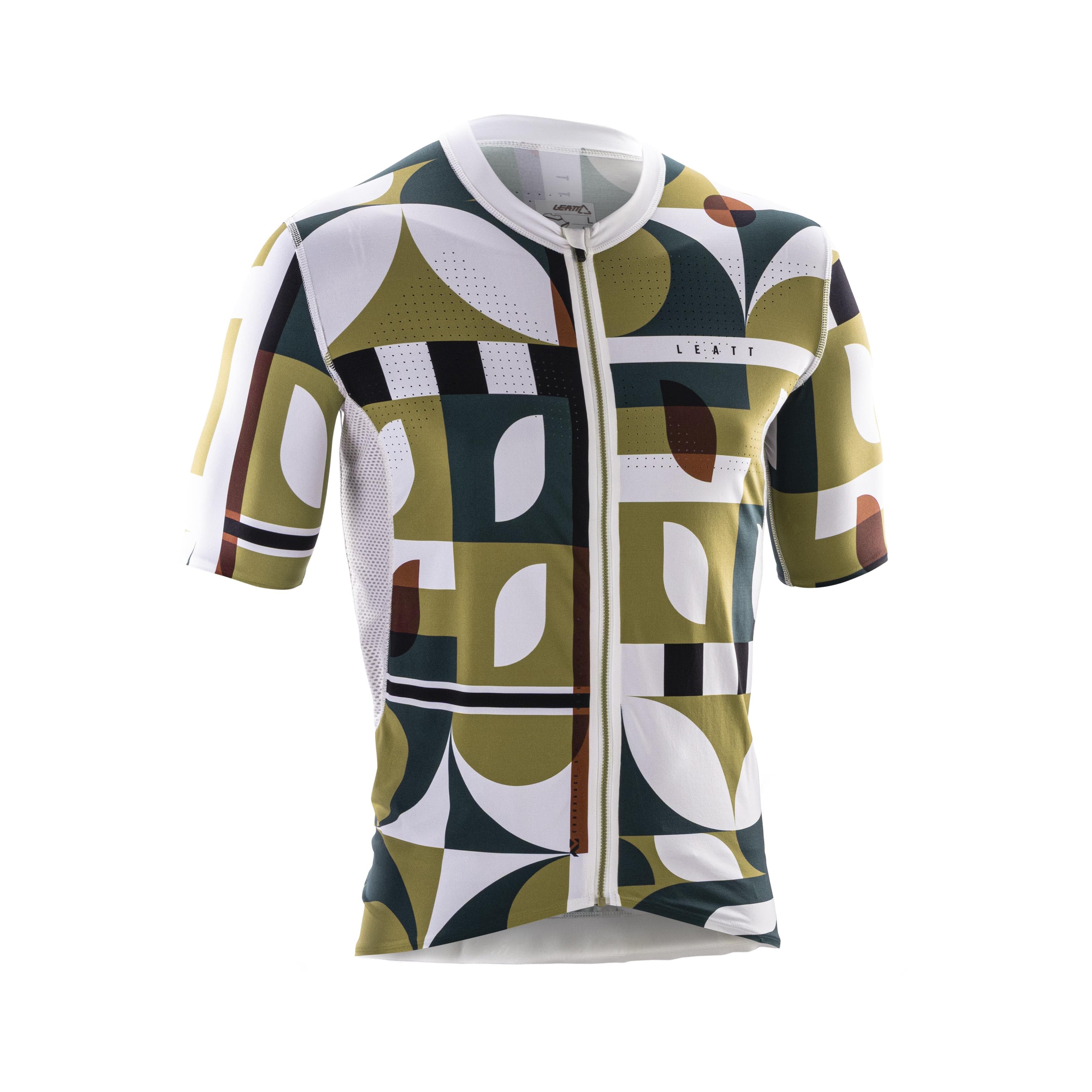 Leatt Endurance 5.0 MTB Jersey 2026: CANVAS GREEN S