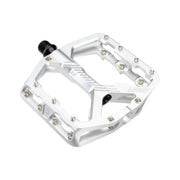 Leatt All Mountain 6.0 Flat Pedals 2025: SILVER WIDE