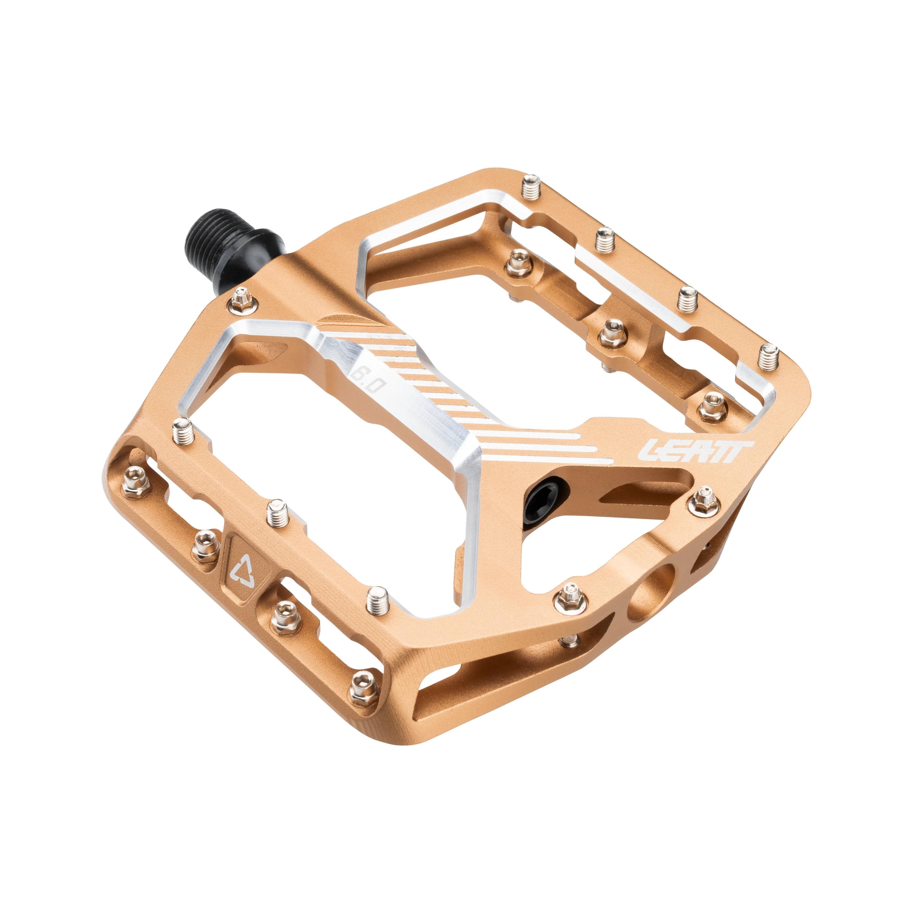 Leatt All Mountain 6.0 Flat Pedals 2025: BRONZE WIDE