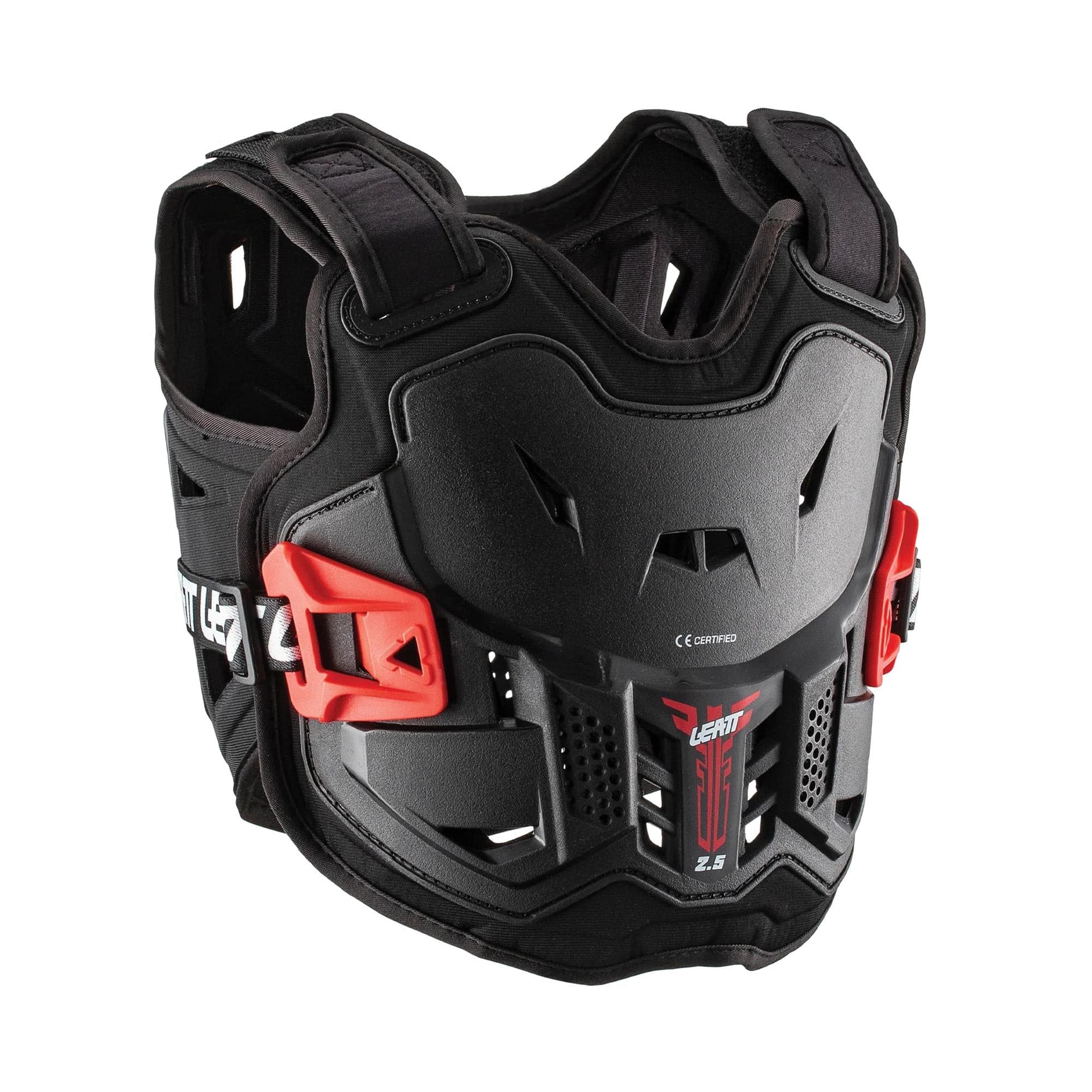 Leatt Mini Chest Protector 2.5 2025: BLACK/RED 110-134CM