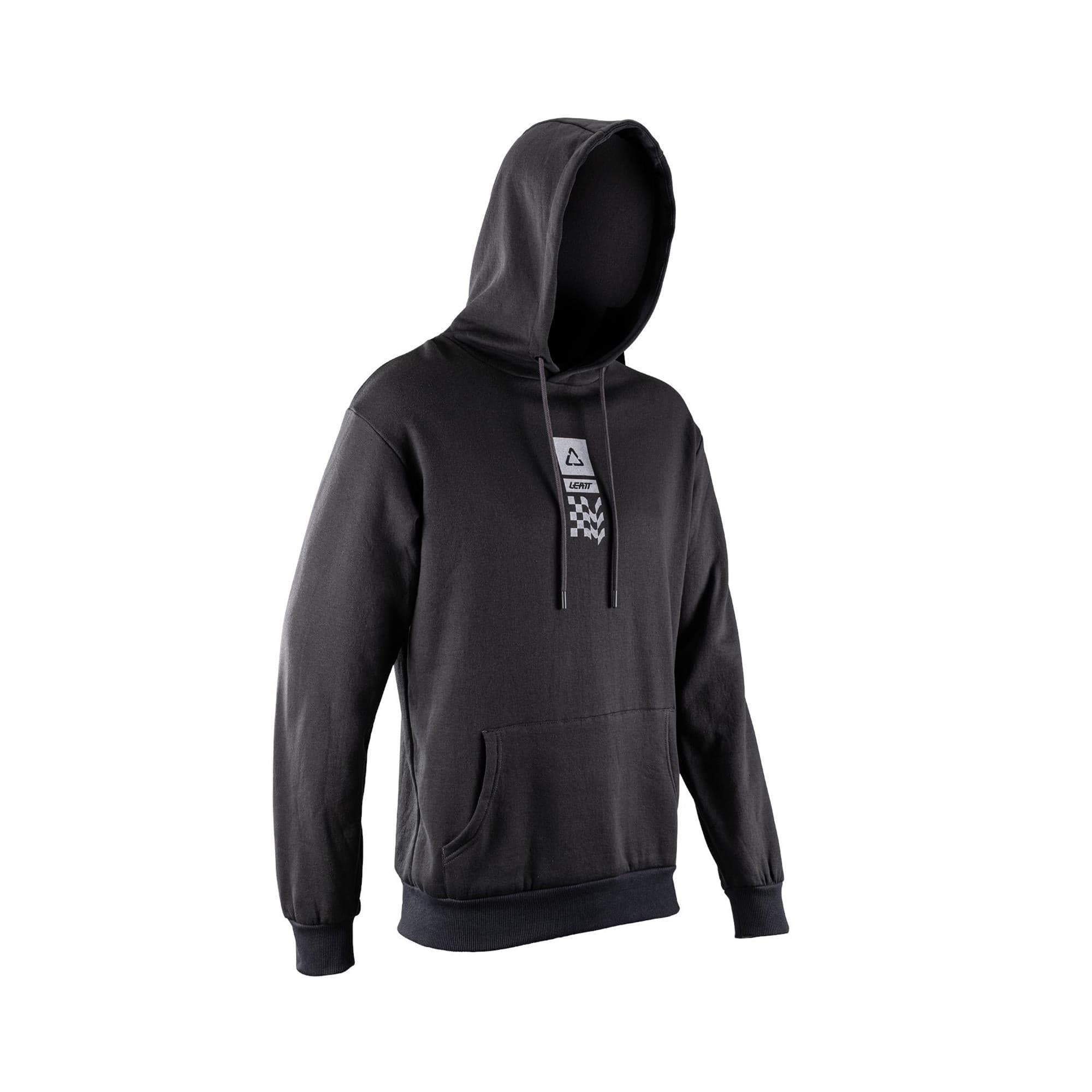 Leatt Core Hoodie 2026: VINTAGE BLACK S