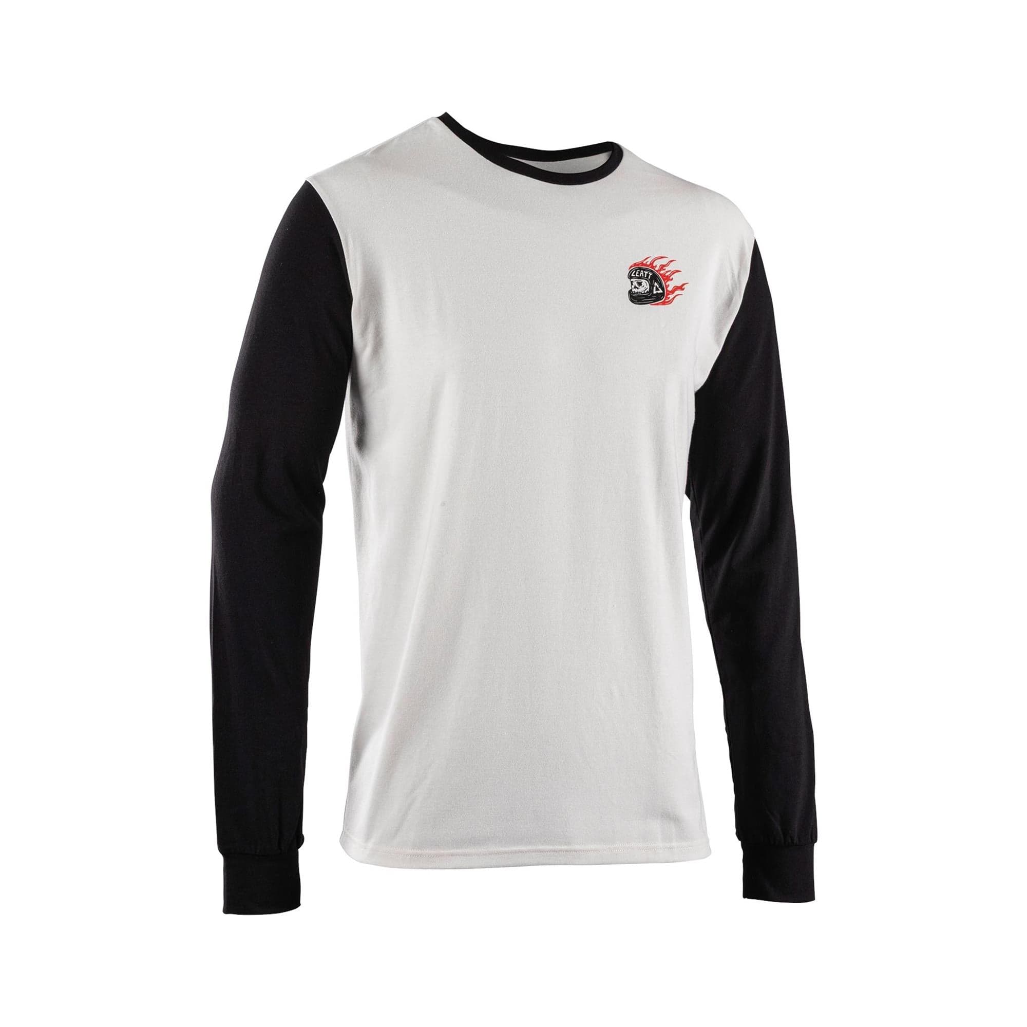 Leatt Core Long Sleeve T-Shirt 2026: CREAM WHITE L