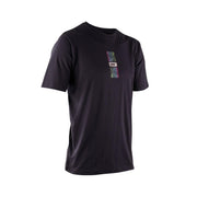 Leatt Core T Shirt 2026: BLACK/GREEN 2XL