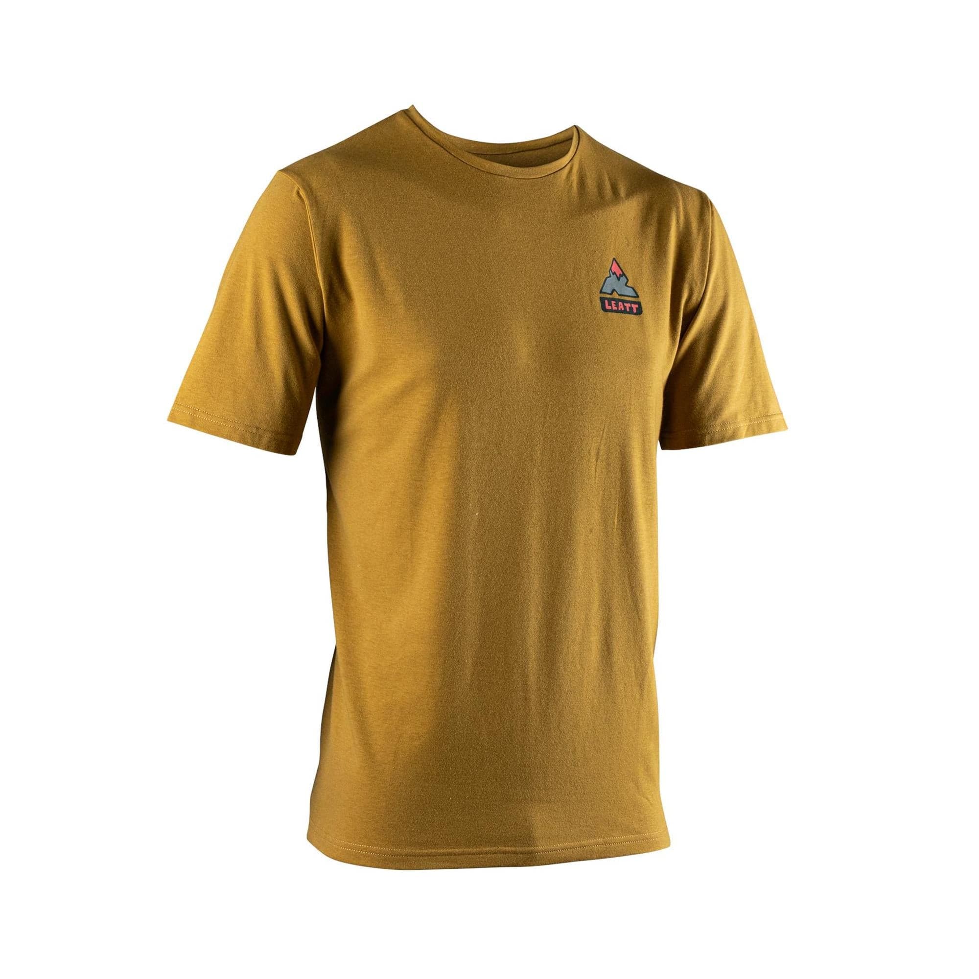 Leatt Core T Shirt 2026: BRASS BROWN XL