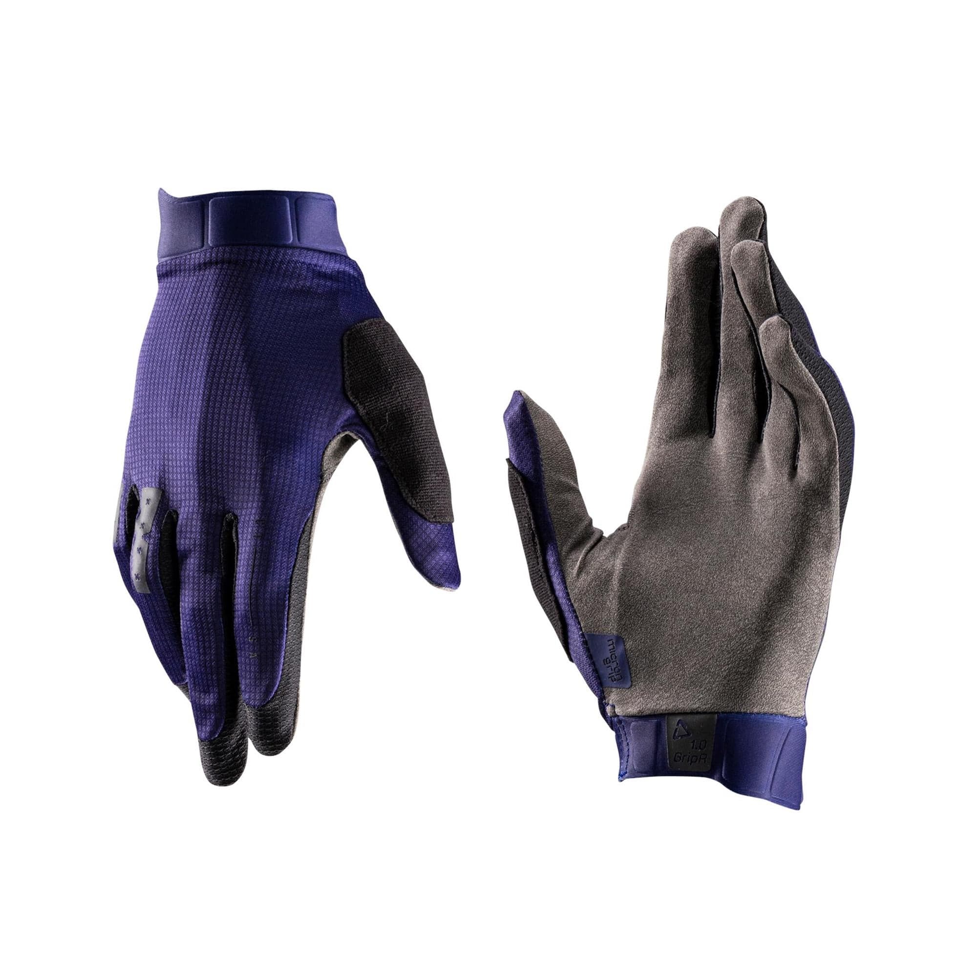 Leatt 1.0 GripR MTB Gloves 2026: GALAXY BLUE S