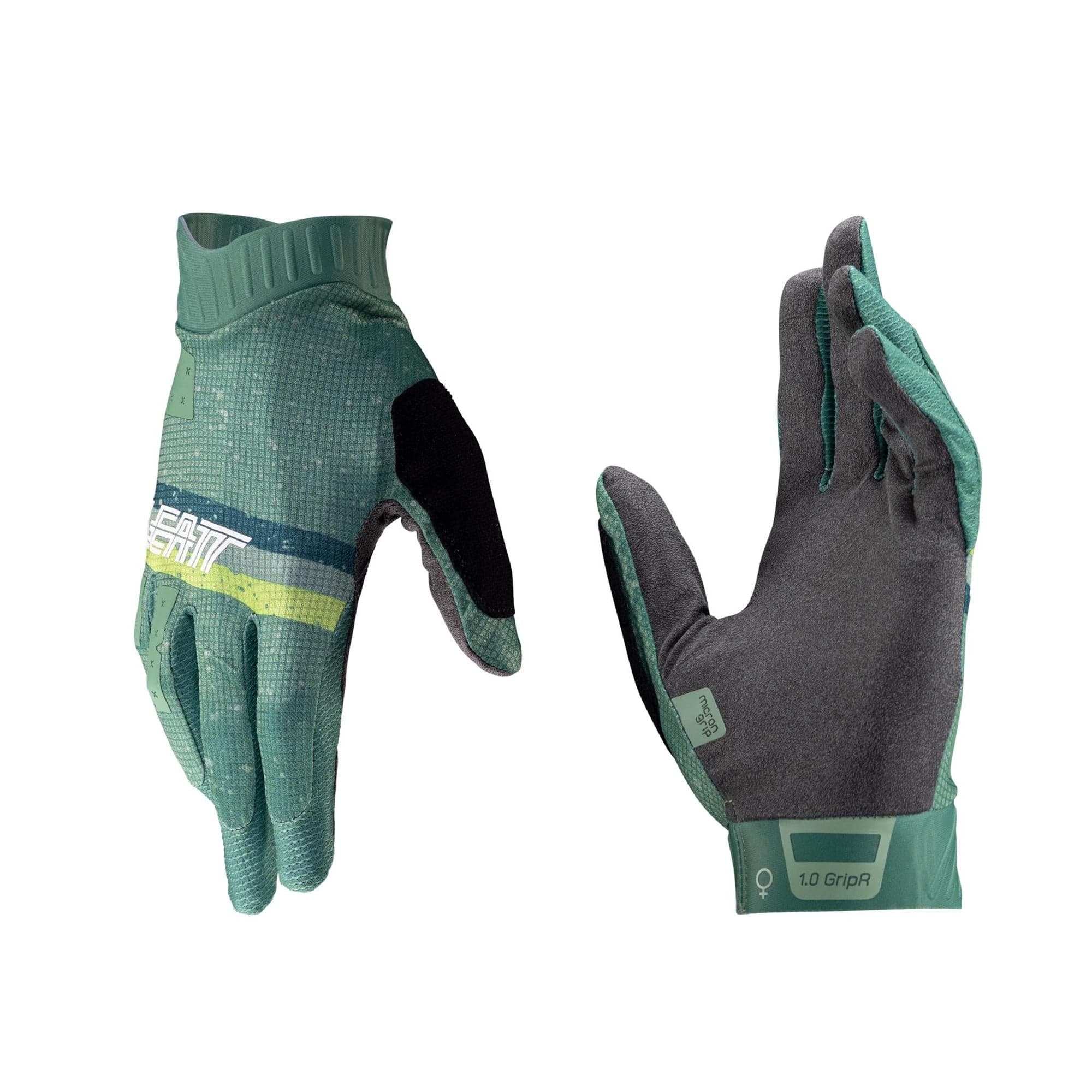 Leatt Women's GripR MTB 1.0 Glove 2025: LAGOON M