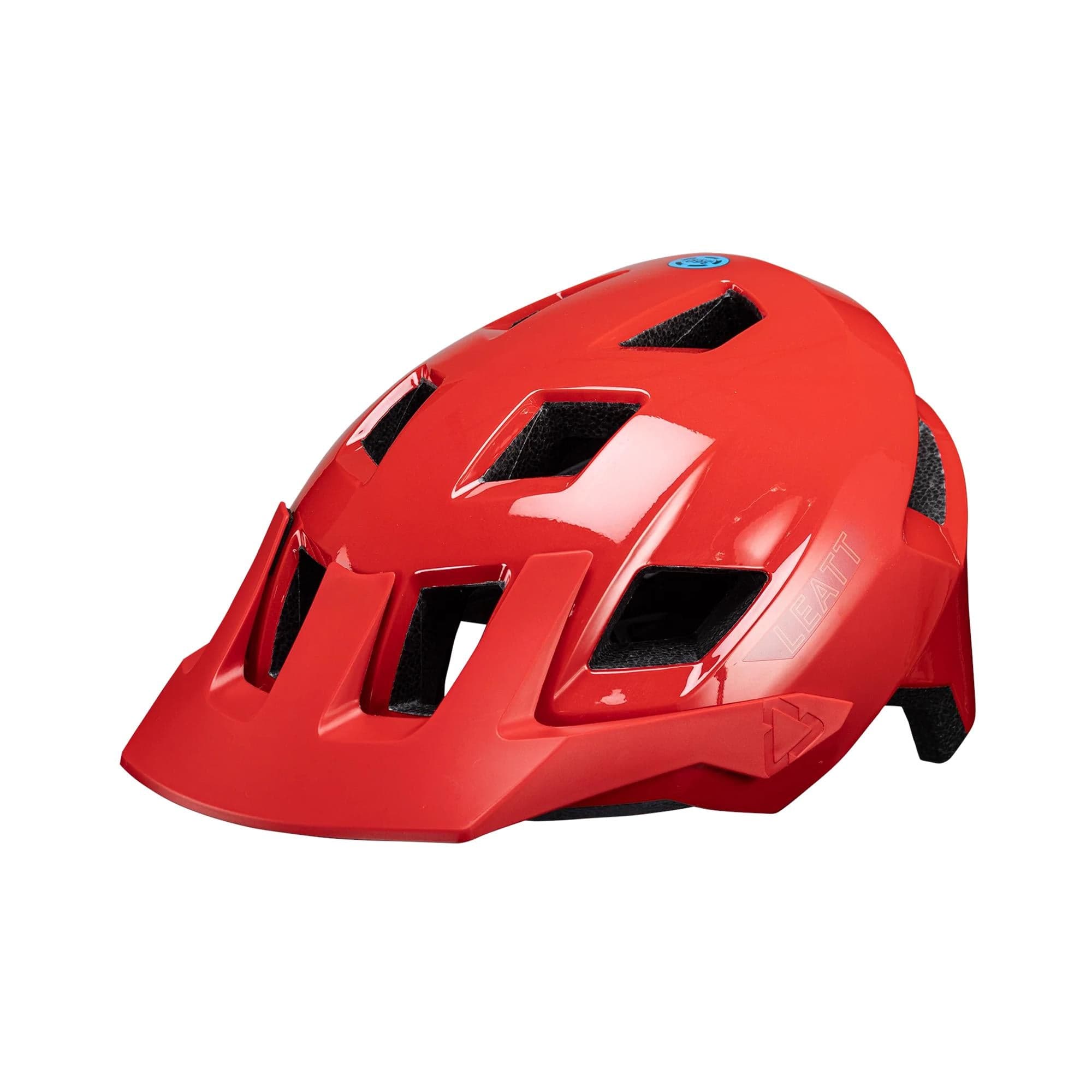 Leatt All Mountain 1.0 MTB  Helmet Jr 2025: RED XS 50-54CM