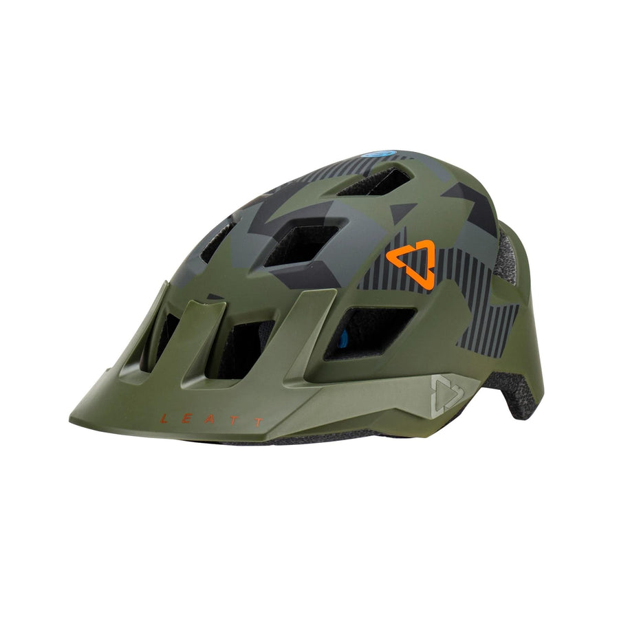 Leatt All Mountain 1.0 MTB  Helmet Jr 2025: CAMO XS 50-54CM