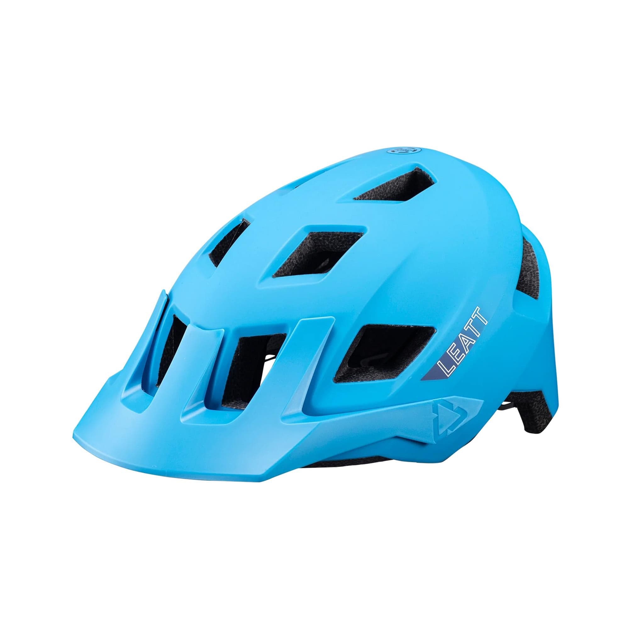 Leatt All Mtn 1.0 MTB  Helmet 2025: CYAN M 55-59CM