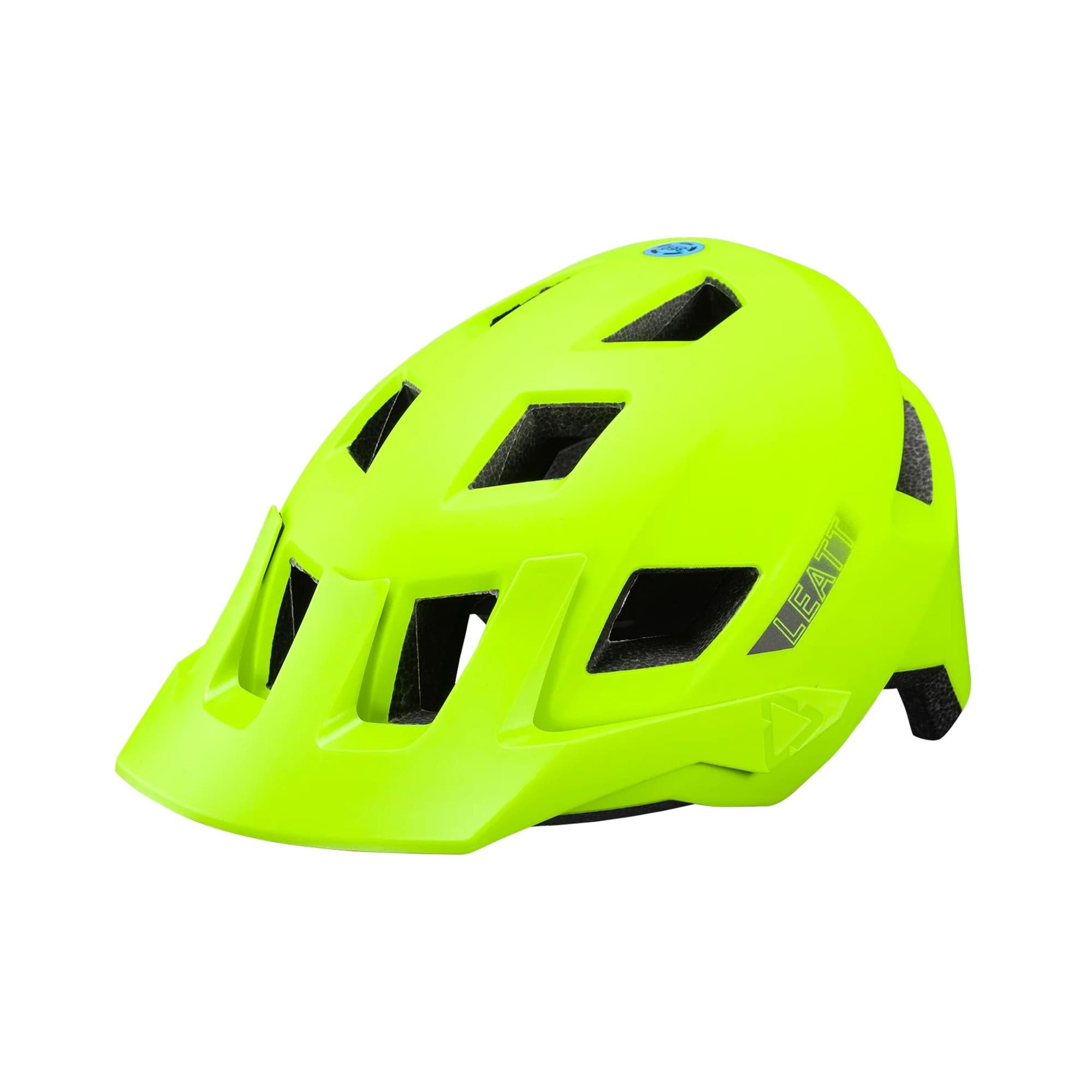 Leatt All Mtn 1.0 MTB  Helmet 2025: LIME S 51-55CM