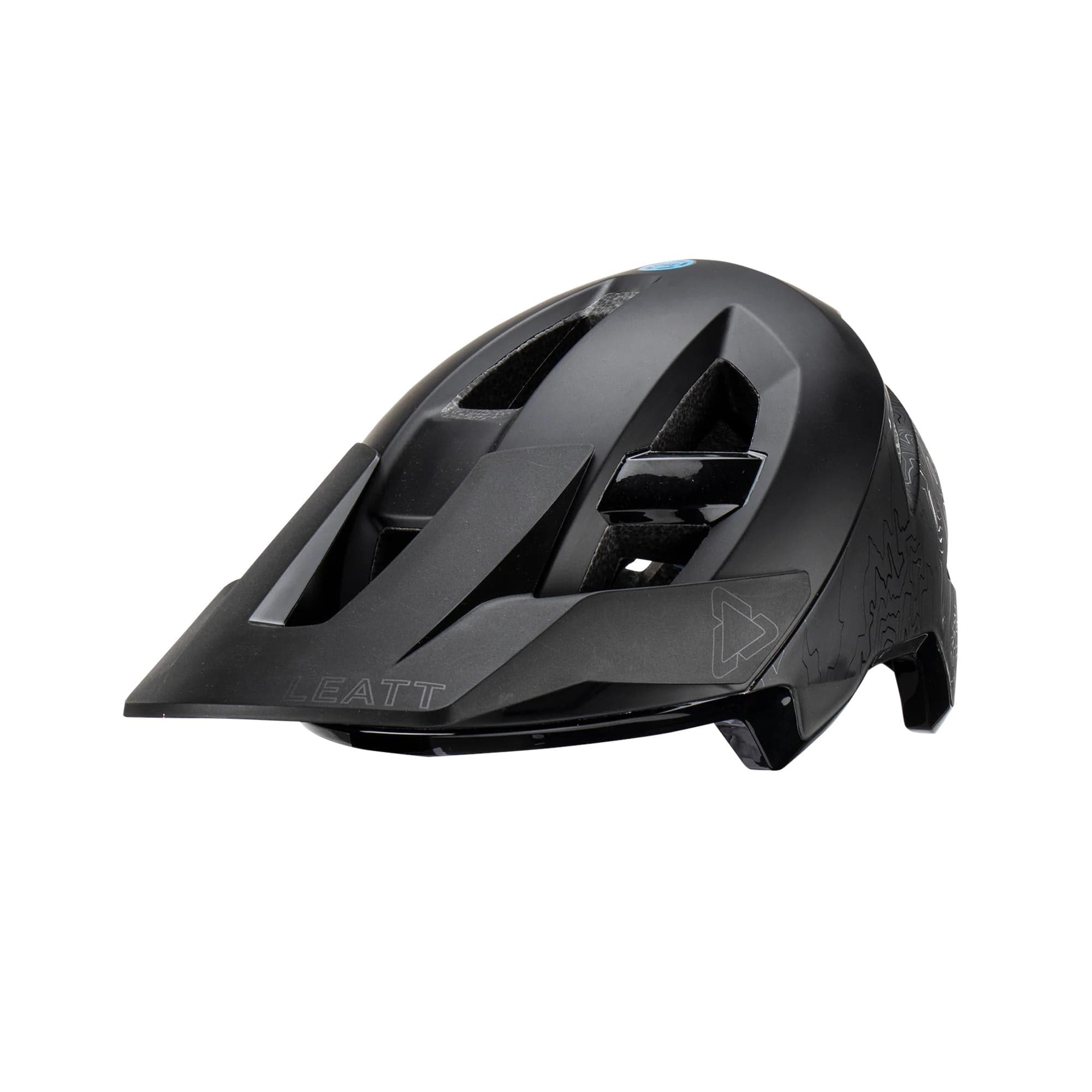 Leatt All Mtn 3.0 MTB  Helmet 2025: STEALTH M 55-59CM