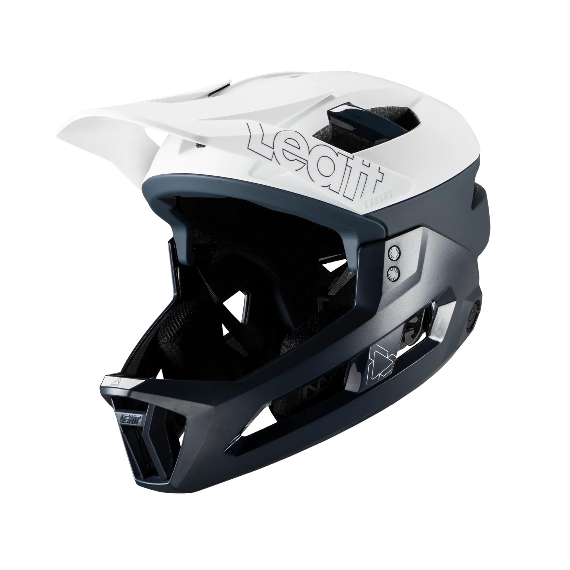 Leatt Enduro 3.0 MTB Helmet 2025: WHITE L 59-63CM