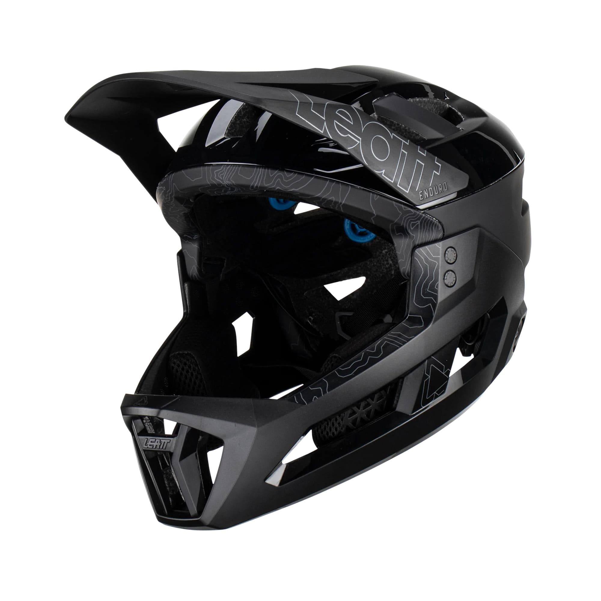 Leatt Enduro 3.0 MTB Helmet: STEALTH S 51-55CM