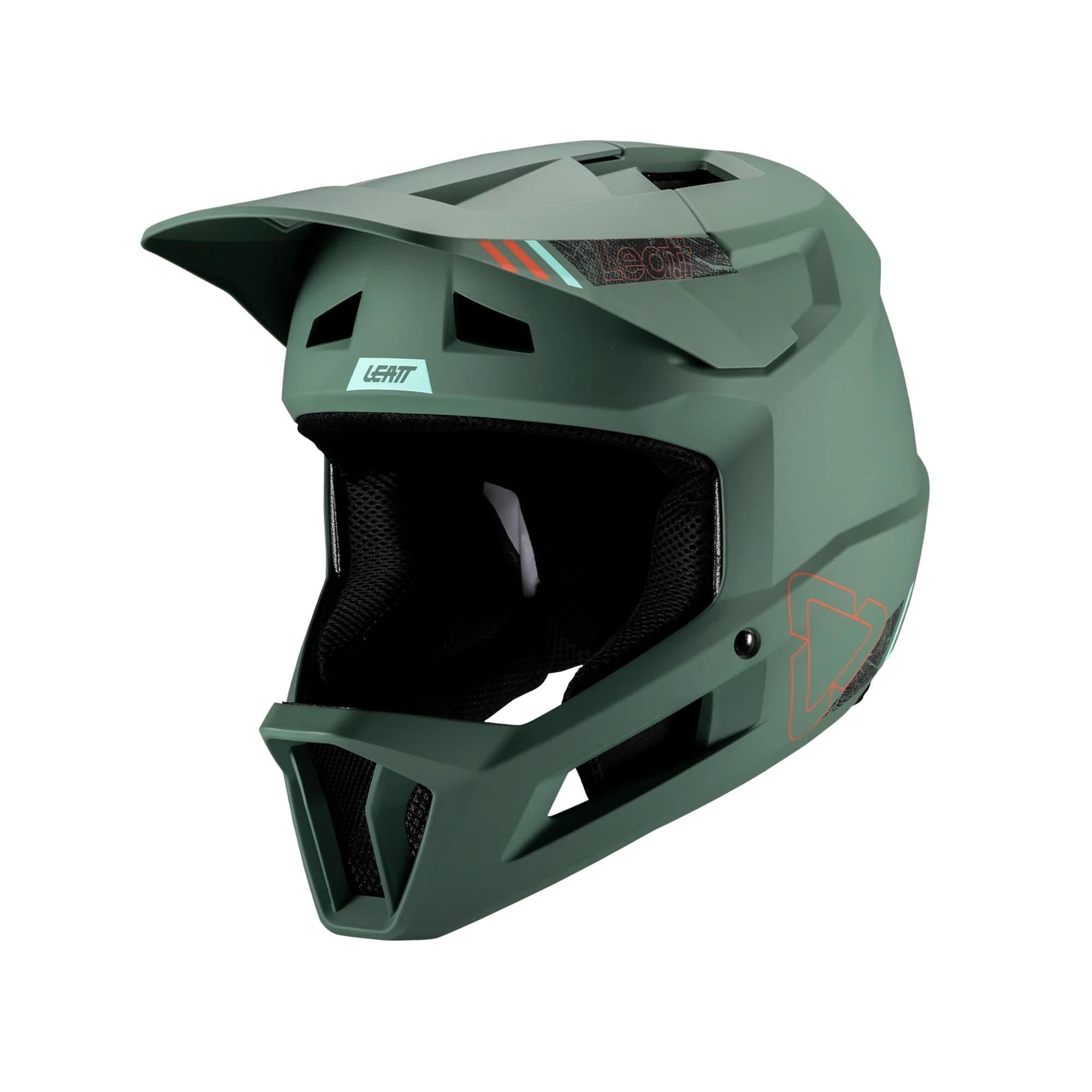 Leatt Gravity 1.0 MTB Helmet 2025: TEAL XL 61-62CM