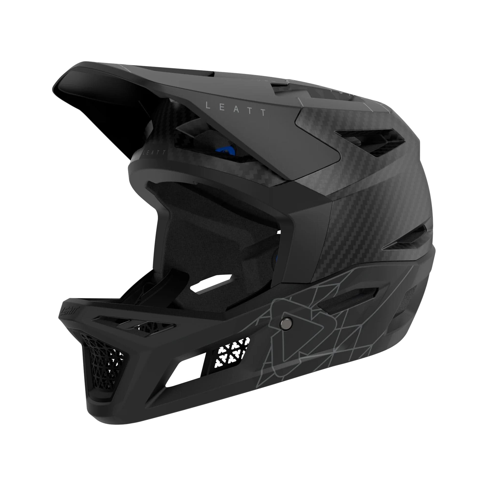 Leatt Gravity 6.0 MTB Helmet 2025: STEALTH M 57-58CM